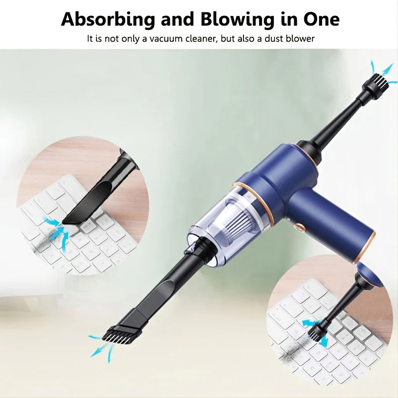 Mini Vacuum Cleaner Pro™ – Portable Wireless High Suction Dust Cleaner